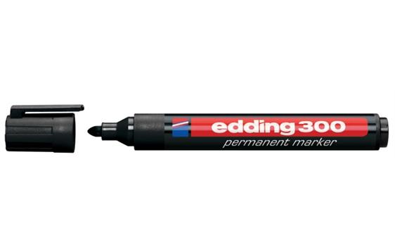 768301 Edding 4-300001 Merkepenn Edding 300 sort 